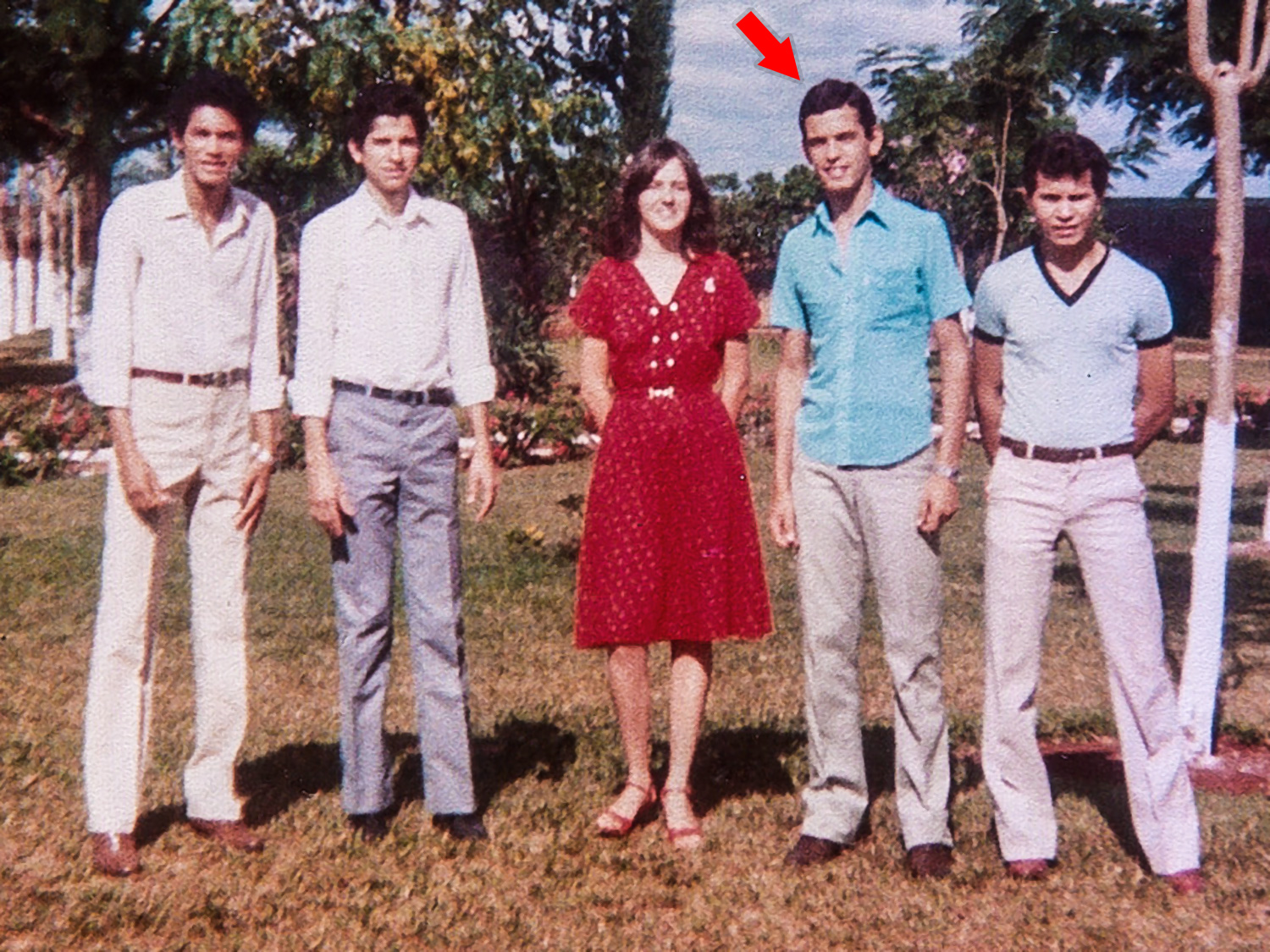 Paulo Bittencourt, baixo do quarteto gospel do Instituto Adventista Paranaense (1982)