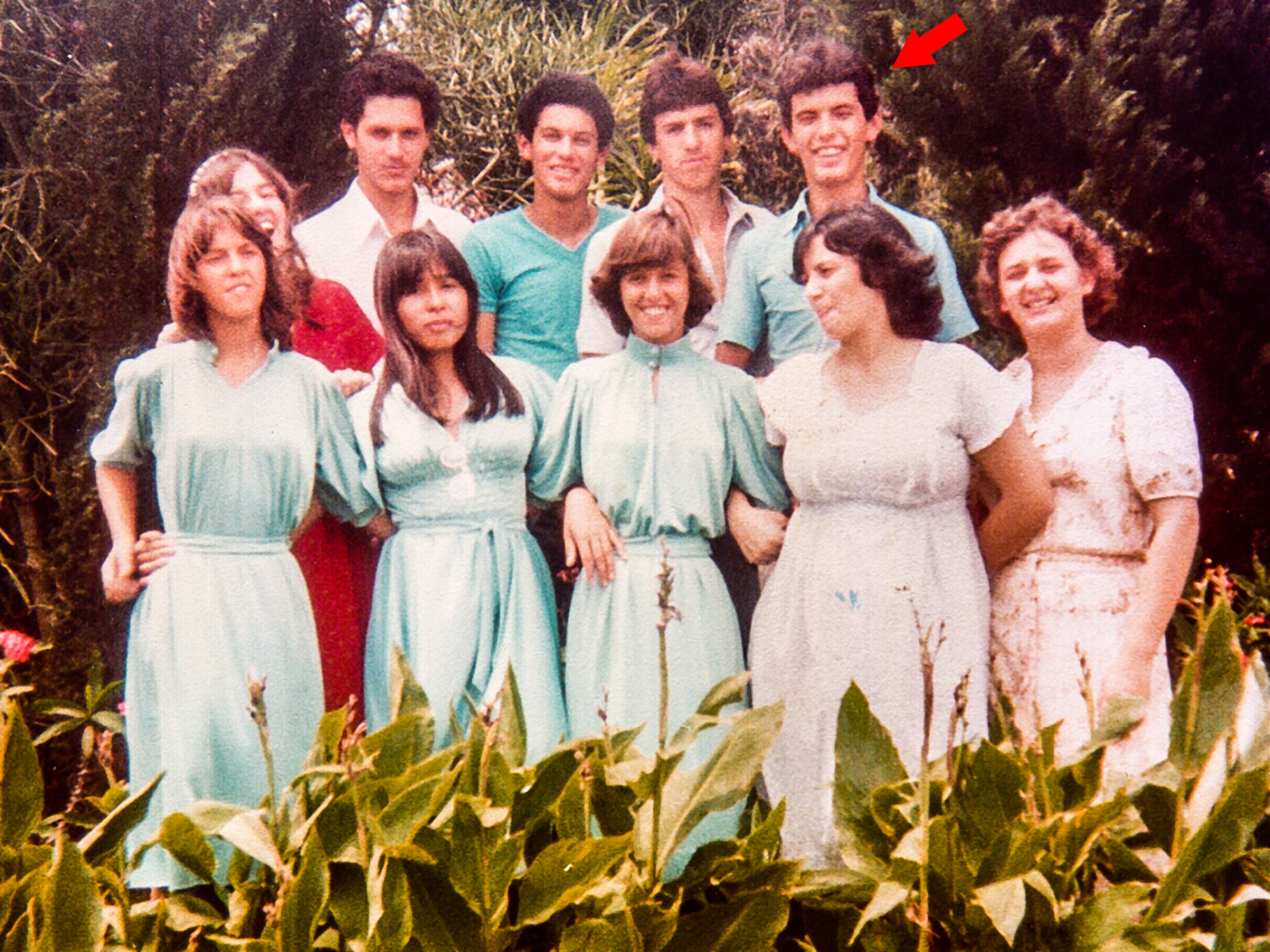 Paulo Bittencourt, baixo do quarteto gospel do Instituto Adventista Paranaense (1983)